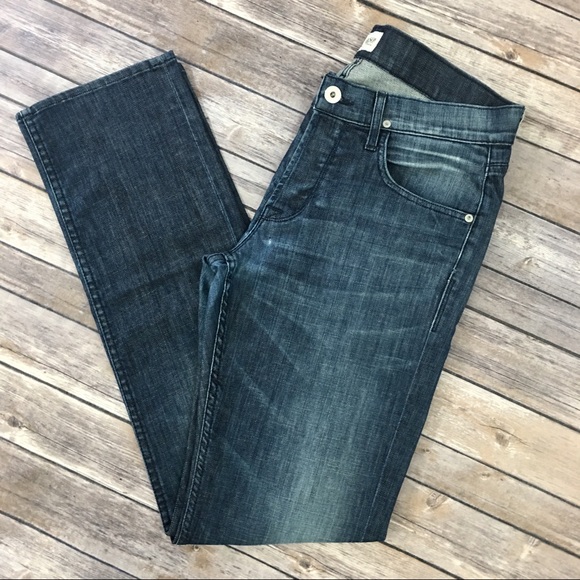 (SOLD)Hudson Men’s Byron Straight Denim Jeans - Picture 4 of 8